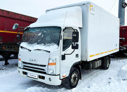 Изотермический фургоном СП50 на шасси JAC N80, 2021 г. Пробег 202 000 км