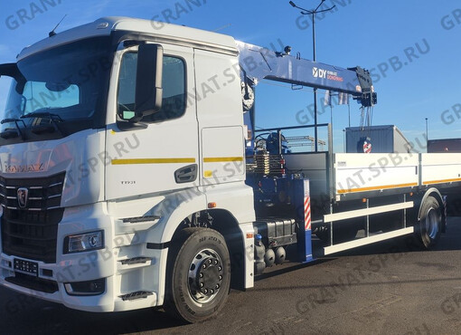 Бортовой а/м с КМУ на шасси КАМАЗ 53251